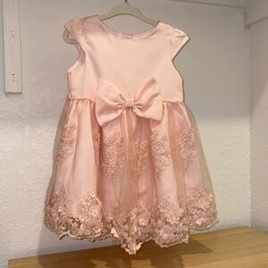Baby Pink Lace Dress